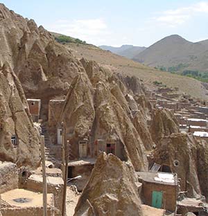 Village troglodyte de Kandovan Tabriz Iran